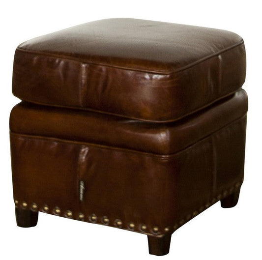 BB Footstool - Vintage Cigar