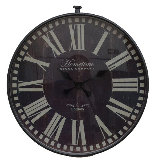 Wall Clock with Roman Numerals