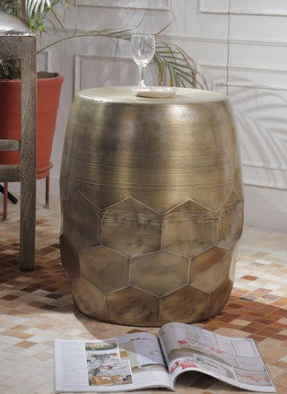 Brass Stool 51cm