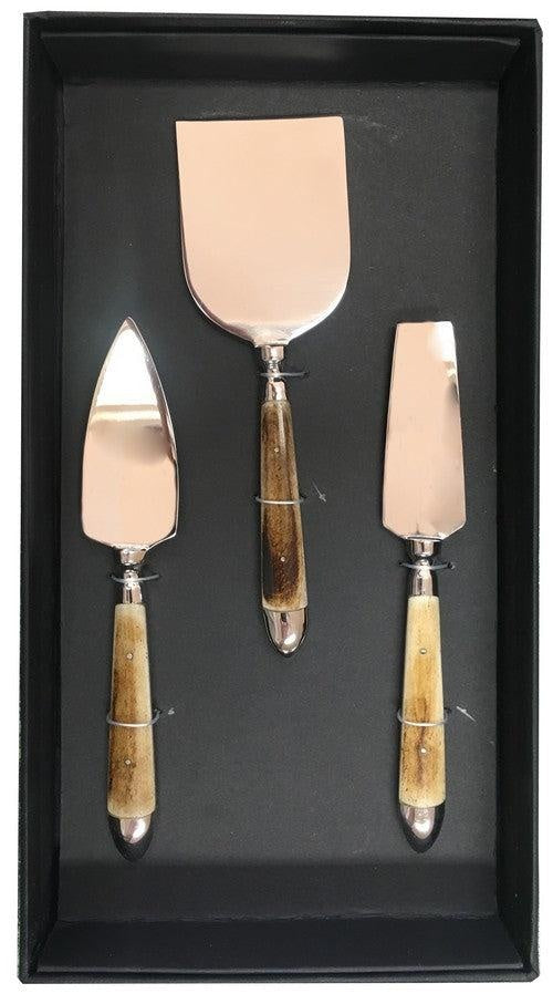 Beak Cheese Set/3 - Shiny Nickel