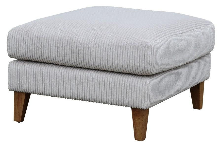 King Henry Corduroy Ottoman