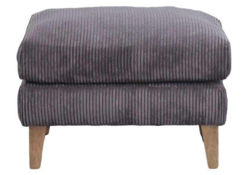 King Henry Corduroy Ottoman