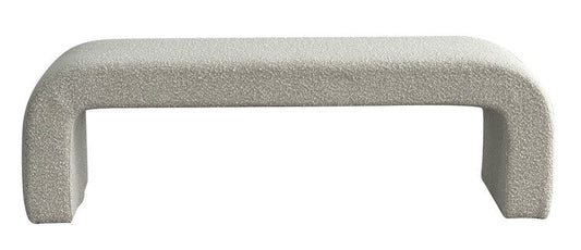 Daphins Bench/Ottoman - Cream Boucle