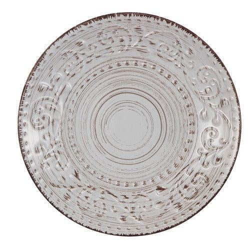 Rustic fare side plate Set/6 - Cream