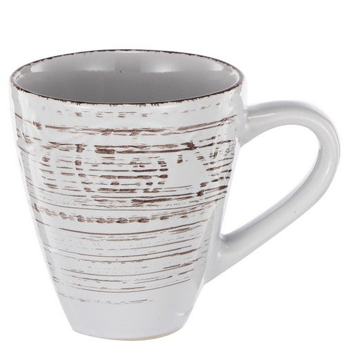 Rustic fare mug 14oz Set/4 - cream