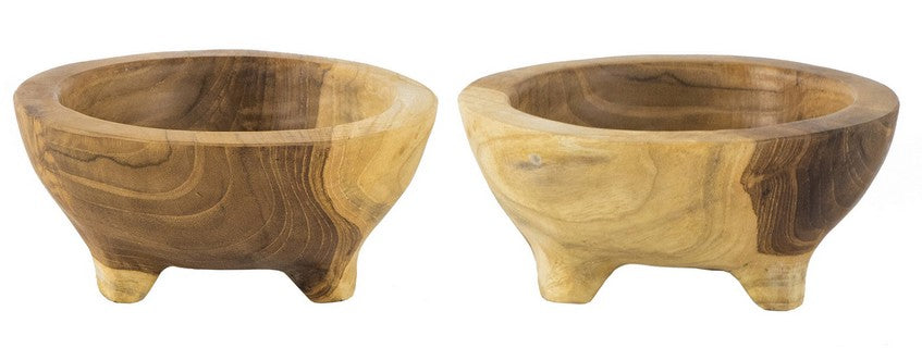 Teak Bowls - Set/2