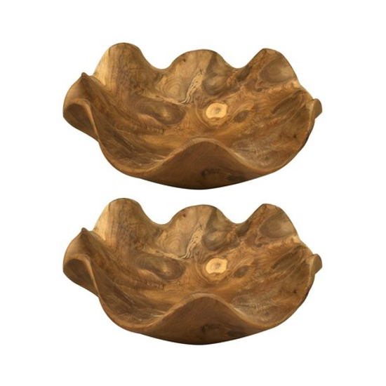 Organic Teak Root Bowl