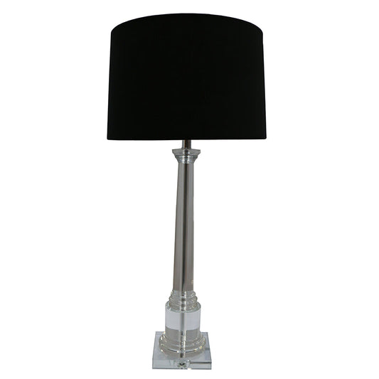 Crystal Tower Table Lamp