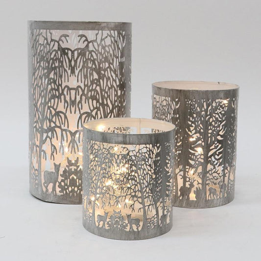 Lanterns Woodland Set of 3