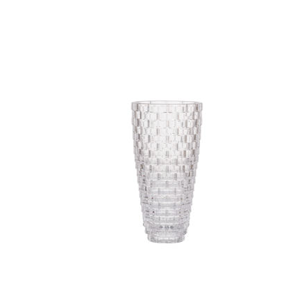 Basket Weave Glass Vase